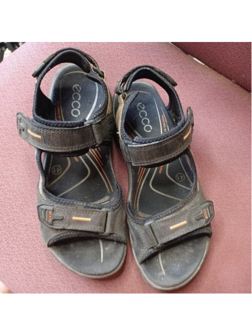 Gently used Hiking Ecco sandals 41